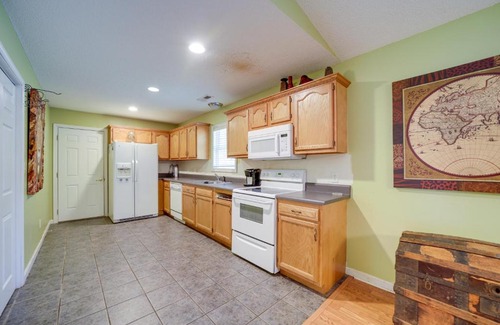 Candler Casa | Candler Home with Large Deck Hike, Bike and Unwind!