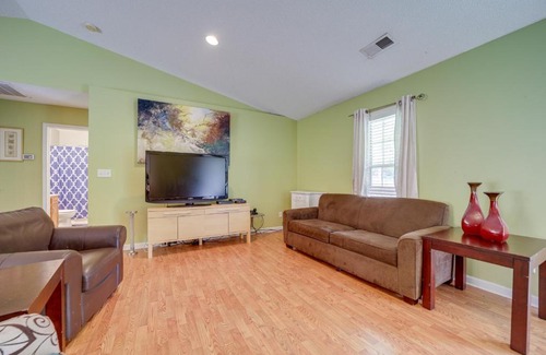 Candler Casa | Candler Home with Large Deck Hike, Bike and Unwind!