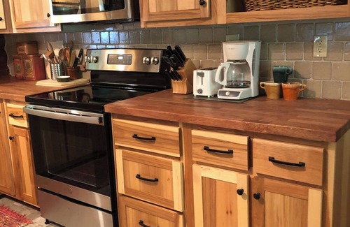 Burnsville Cabina | Cane River Cabin direct river front 3 bedroom 2 bath cabin.