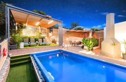 Vathi Casa | Canes Villa Beheizter Pool
