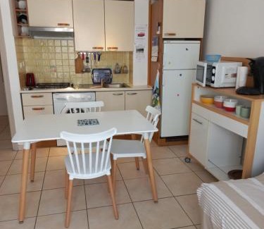 Mediterranee Apartamento | CANET Plage appartement vue latérale mer, 1 chambre , WIFI, climatisation, parking sécurisé couvert