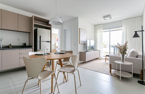 Ingleses Norte Apartamento | Cannes Club Residence, lazer completo, a 200m da praia