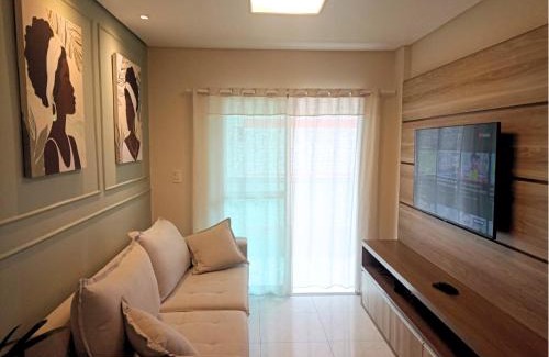 Canto do Forte Apartamento | Canto do Sossego -150mt praia Canto do Forte - Mar próprio para banho!