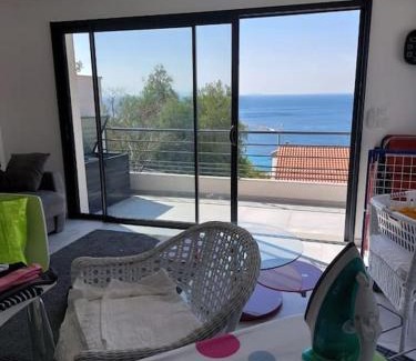 Cavaliere Beach Apartamento | Cap Sud,apt 4p,vue mer,pr plage