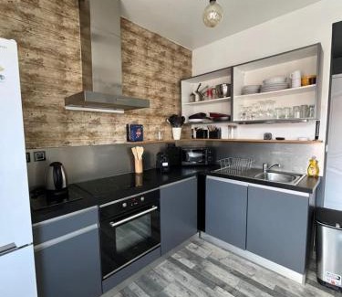 La Celle-sous-Gouzon Apartamento | Capacité 4 personnes, 1 chambre, Terrasse in Dunkerque