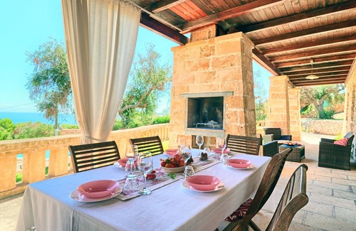 Marina di Novaglie Casa | Apartamento característico con piscina y aire acondicionado a pocos metros del mar
