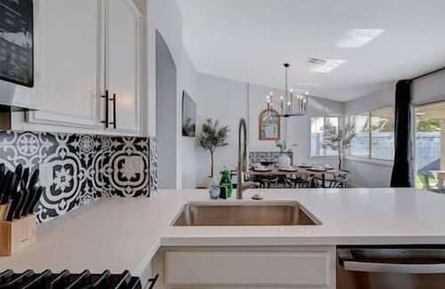 North Las Vegas Casa | Captivating 4BR Haven w/ Pool, Spa & Arcade Games!