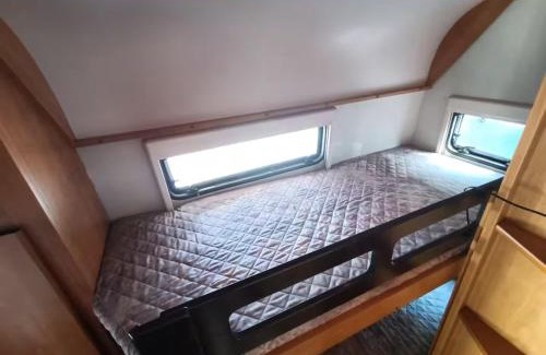 Mocenok Otro | Caravan in the backyard