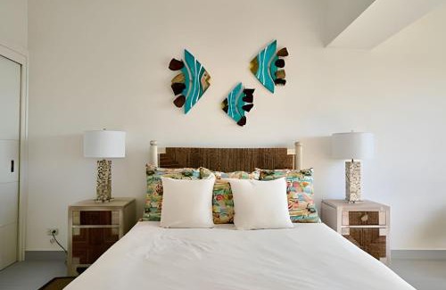 Juan Dolio - El Pueblo Apartamento | Caribbean Life Paradise,1BDRM & BBQ Beachfront Apt