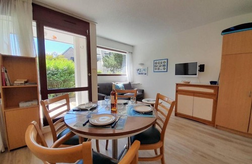 Carnac Apartamento | Carnac : Studio Cabine avec Piscine chauffée, proche Plage et Thalasso, Animaux bienvenus - FR-1-477-186