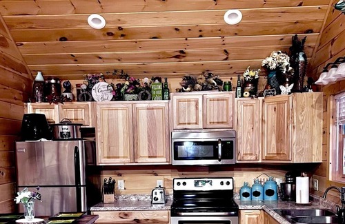Cleveland Cabina | “Carpe Diem” cabin/ w studio/koi pond/ 9 acres