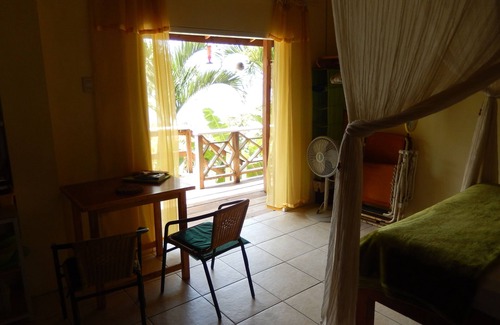 Castara Apartamento | Carpe Diem Villa-Studio-Sunset 2-Capacidad 2/3-Amazing vista al mar incluso desde la cama