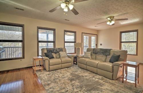 Caryville Casa | Caryville Home with Dock, Steps to Norris Lake!