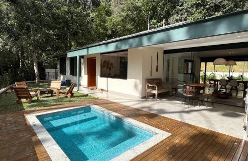 Teresopolis Casa | Casa 08 Floresta Boa Vista - Piscina Privativa e Lounge com Deck em Meio à Natureza