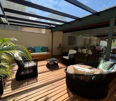 Teresopolis Casa | Casa 08 Floresta Boa Vista - Piscina Privativa e Lounge com Deck em Meio à Natureza