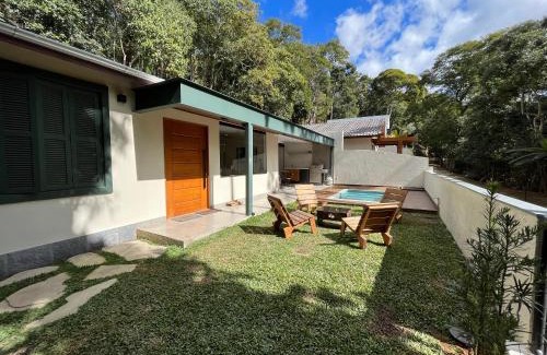 Teresopolis Casa | Casa 08 Floresta Boa Vista - Piscina Privativa e Lounge com Deck em Meio à Natureza