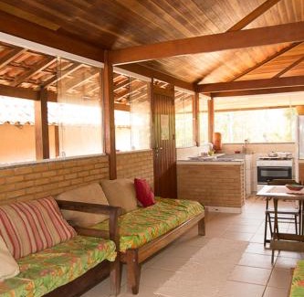 Trindade Casa | Casa 1 - Você a Varanda e o Mar na Praia dos Ranchos-Trindade Hospeda
