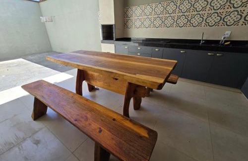 Abadia de Goias Casa | Casa 3 quartos, suíte, churrasqueira e garagem
