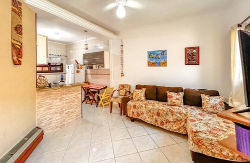 Real Casa | Casa a 180m da Praia Jardim Real - Praia Grande/SP