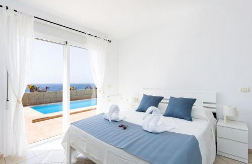 La Listada Casa | Casa Almendra - Private pool - Ocean View - BBQ - Garden - Terrace - Free Wifi - Child & Pet-Friendly - 4 bedrooms - 8 people