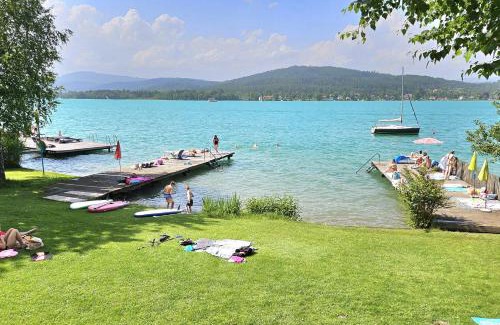 Sekirn Apartamento | "Casa Antonio" 3 Gehminuten Strandbad Sekirn, inkl Seezugang
