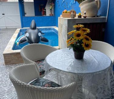 Santa Terezinha Casa | Casa AZUL Espaço Inteiro