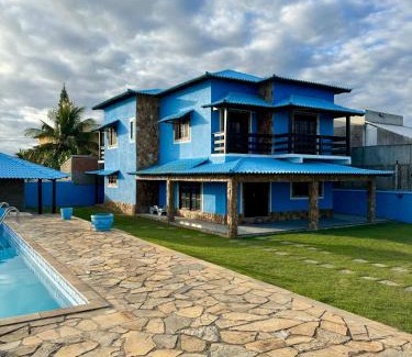Arraial do Cabo Casa | Casa Azul - Figueira - Aconchego e Calmaria