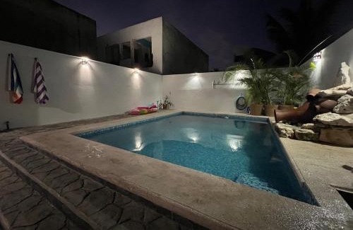 Majahual Casa | Casa Azul is a tropical oasis