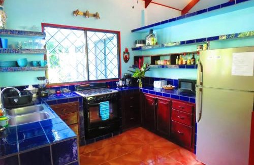 Pavones Casa | Casa Azul with Private Pool - Tropical Oasis - WiFi-AC-Bikes-Surfboards- Walk to point
