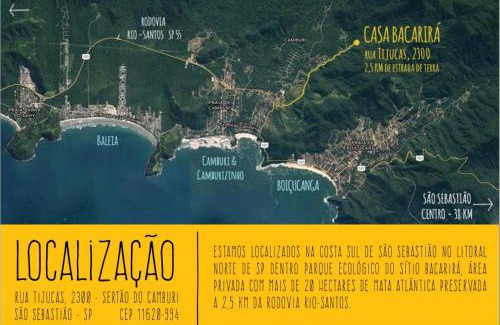 Camburi Casa | Casa Bacarirá - Floresta com Yoga e Café da Manhã Vegano