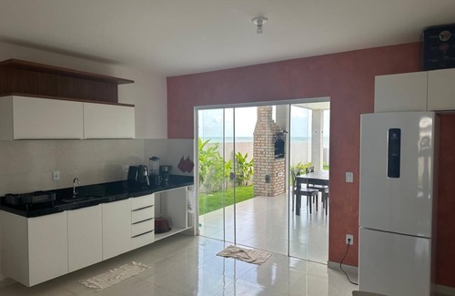 Touros Casa | Casa Beira Mar com Piscina, Churrasqueira - Praia de Touros - RN - Petfriendly