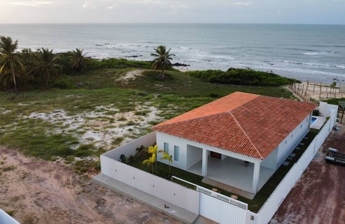 Touros Casa | Casa Beira Mar com Piscina, Churrasqueira - Praia de Touros - RN - Petfriendly