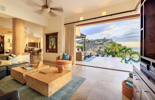 San José del Cabo Villa | Ver Casa Bella 5bdrm océano, elegante y complementado con los servicios