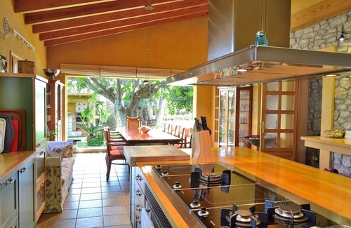 Binissalem Villa | Casa Binissagar II 106 lujosa villa con piscina privada, sauna, jacuzzi, zona infantil y barbacoa