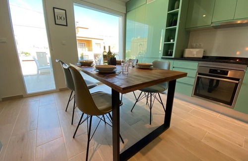 San Miguel de Salinas Casa | Casa Bohemios VERDE : Modern House - Hydromassage Pool at the Costa Blanca