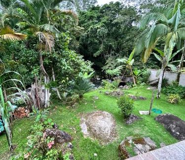 Paraty Casa | Casa Brisa da Cachoeira Paraty- asfalto -Casa com cachoeira 5 hóspedes