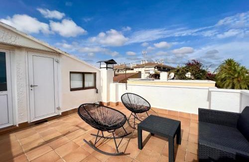Cambrils Casa | Casa cómoda delante de la playa con vista al mar