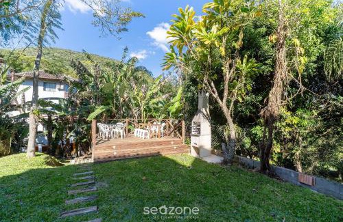 Sambaqui Casa | Casa c/Churrasqueira a 550m da Praia GSS0488