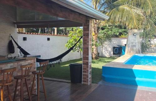 Raul Cury Casa | Casa c pisc, churrasq, pet friendly a 200m do mar