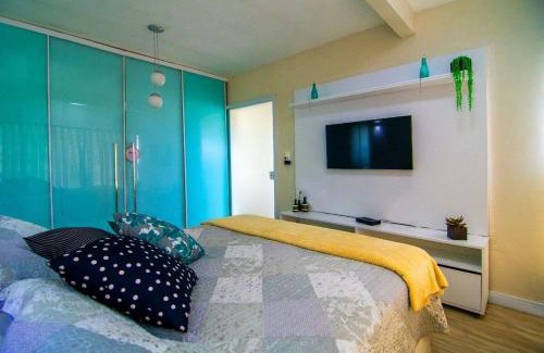 Meia Praia Casa | Casa c/piscina á 15 minutos Parque Beto Carreiro e 300m da praia Navegantes