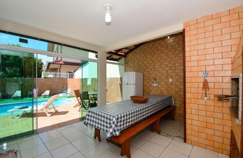 Pinheira Casa | Casa c/Piscina a 250m da Praia da Pinheira PLH006