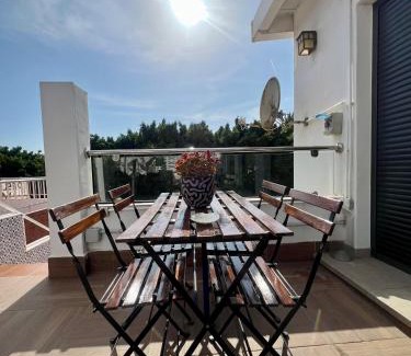 Playas del Palo Apartamento | Casa Carmen Ático Primera linea de playa