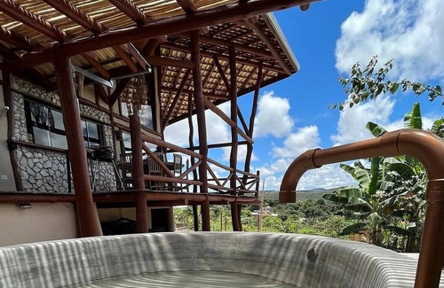 Alto Paraiso de Goias Casa | Casa Castor Luxo e Ofurô de Pedras