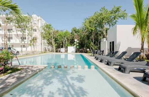 Puerto Juarez Casa | Casa Chavela10 Min Beach, Wifi 500 Mb, Gym, Pools