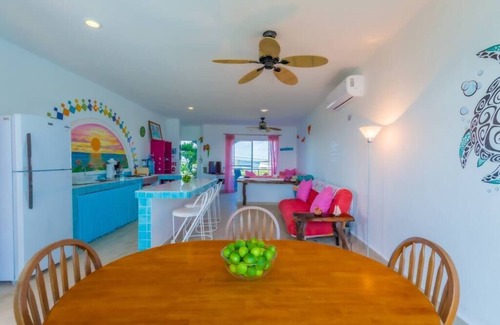 Isla Mujeres Casa | Villa Caribbean Ocean de 2 dormitorios (con apartamentos opcionales de 3er y 4to dormitorio / estudio)