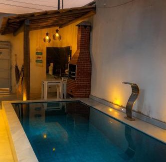 Juazeiro Casa | Casa Climatizada com Piscina e Área de Churrasco 400B