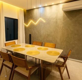 Juazeiro Casa | Casa Climatizada com Piscina e Área de Churrasco 400B