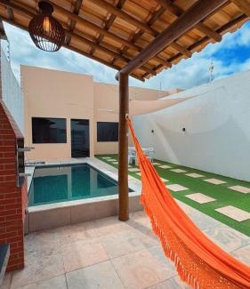 Juazeiro Casa | Casa Climatizada com Piscina e Área de Churrasco 400B