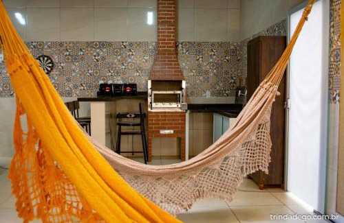 Trindade Casa | Casa com 2 Quartos e Varanda Gourmet