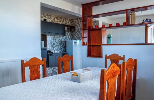 Vila Albertina Casa | Casa com lareira, Wi-Fi e varanda com vista